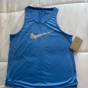 Nike Sky Blue Dri-FIT Athletic Tank new with tags. Size Kid XL
